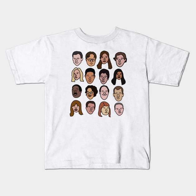 The Office Kids T-Shirt by crankycranium